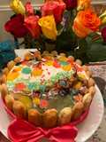 Tiramisu Cake for Lunar New Year