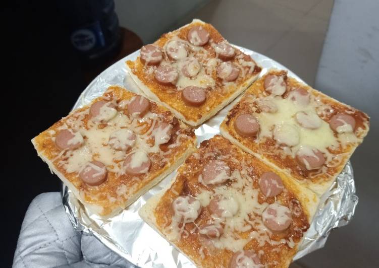Pizza roti tawar