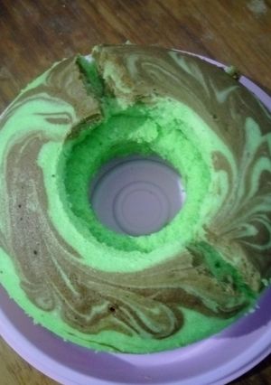 Foto resep Bolu kukus pandan susu