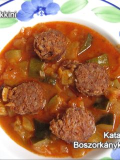 Lecsós cukkini recept fotója