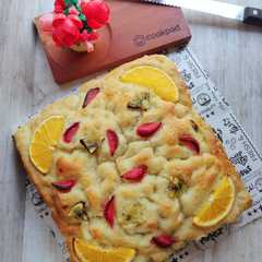 136. Focaccia Bread-レシピのメイン写真