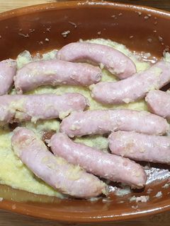 Una foto de Salchichas al vino