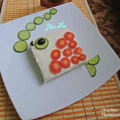 A picture of Fish Mayo Vegg Sandwich.