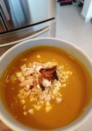 Una foto de Crema de zapallo 🎃