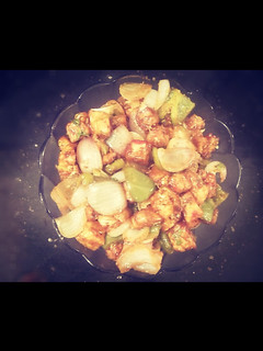 A picture of Paneer Chilli.