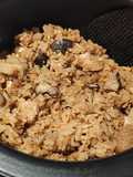 427. Nasi Ayam Shiitake (Metode Rice Cooker)