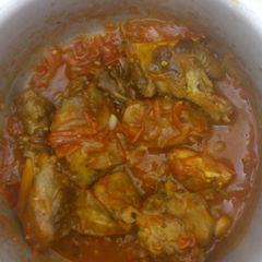 A picture of Chicken stew.