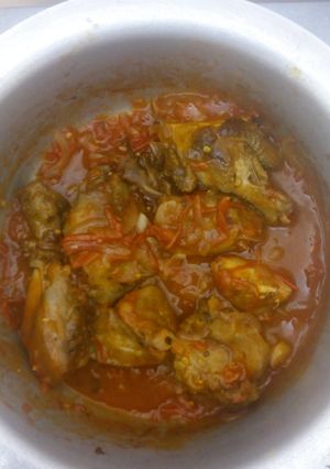A picture of Chicken stew.