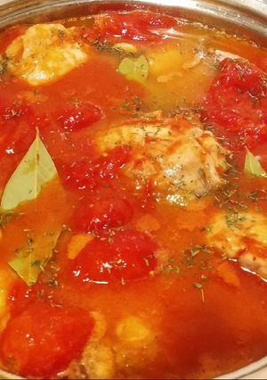 Nemcsak Napóleon kedvence... 🐔🍅🍄 recept fotója