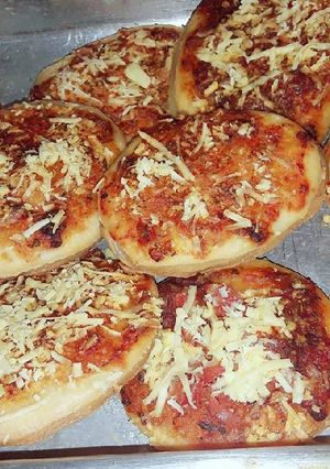 Una foto de Mini pizzeta 😍