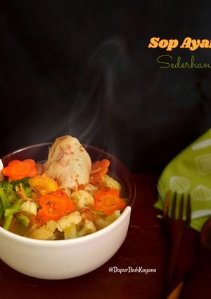 Foto resep 659. Sop Ayam Sederhana