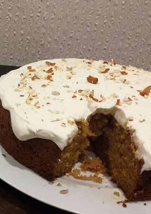 A picture of Carrot cake.