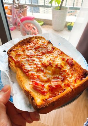 Hình của món Sandwick nướng.