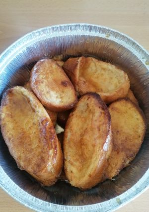 A picture of Torrijas in Air Fryer (Cosori).
