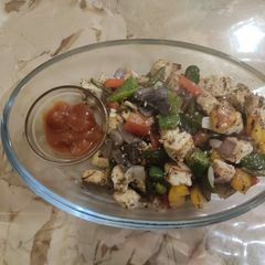 A picture of Tawa paneer.
