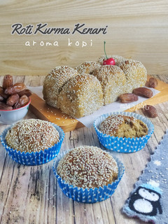 Foto resep Roti Kurma Kenari aroma Kopi