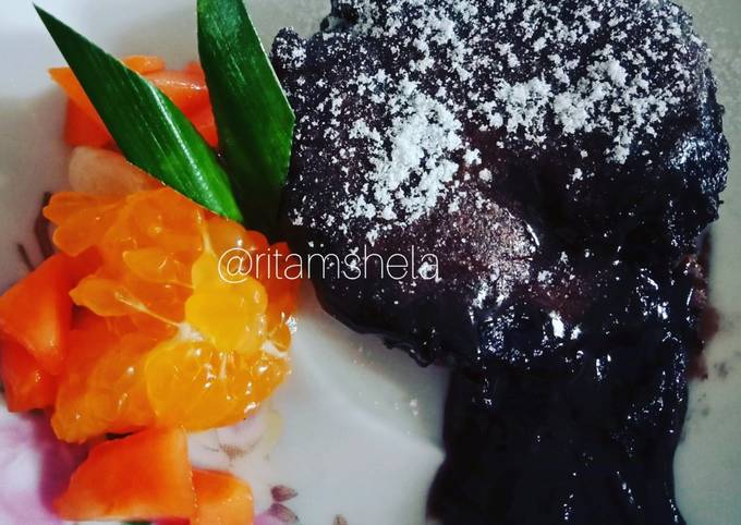 Choco lava cup cake (coklat lava)