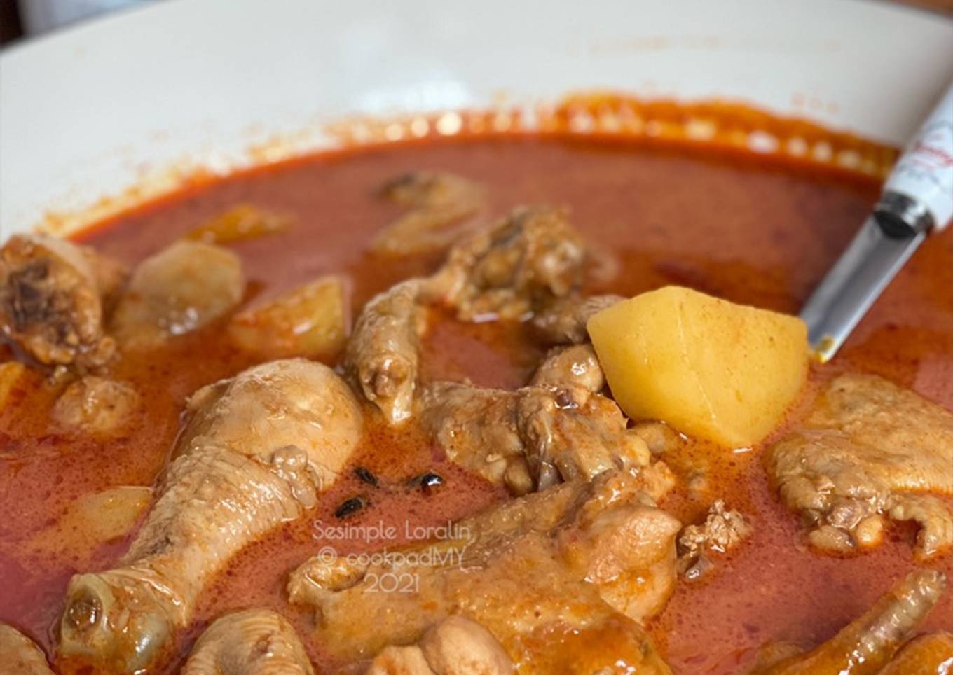 Resepi Gulai Ayam Kari Ayam Kelantan Stok Frozen Yang Memang Lazat Dan Gampang Resepi Kak Ross