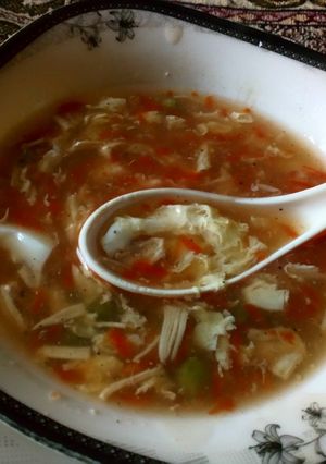 A picture of Chicken knor soup.
