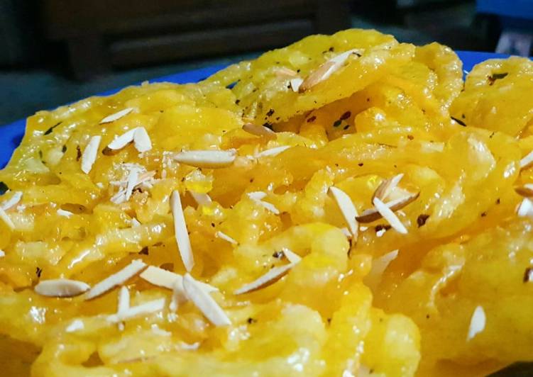 Recipe of Any-night-of-the-week Instant jalebi