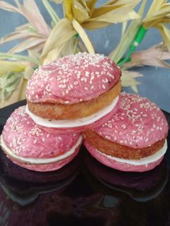 Foto resep Burger Bun Buah Naga