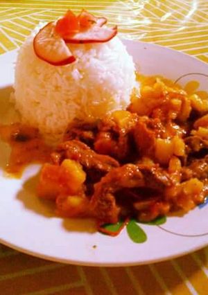 Una foto de Estofado de carne -res