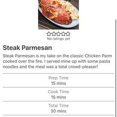 A picture of Steak Parmesan.