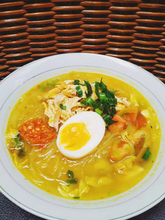 Foto resep Soto Ayam kuah kuning segerr