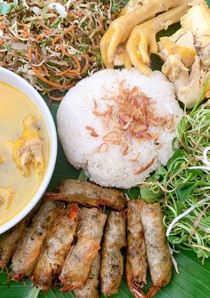 Hình của món Mẹt gà.