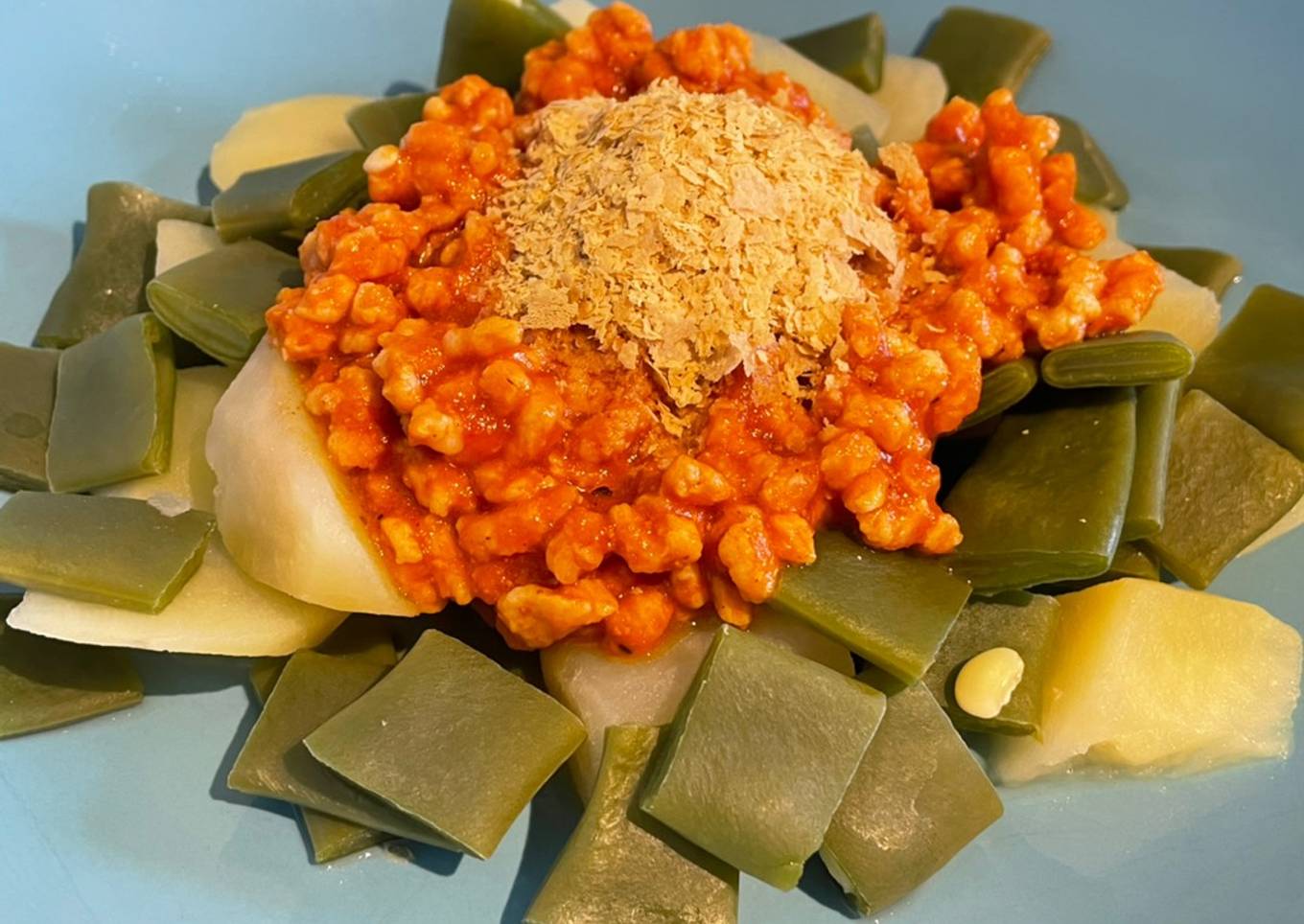 Judías verdes con patatas (vegan) Saludable!