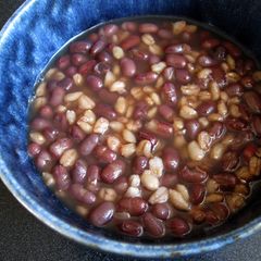A picture of Sweet Azuki & Barley Soup.