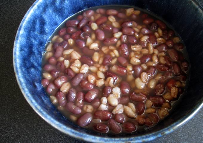 Sweet Azuki & Barley Soup