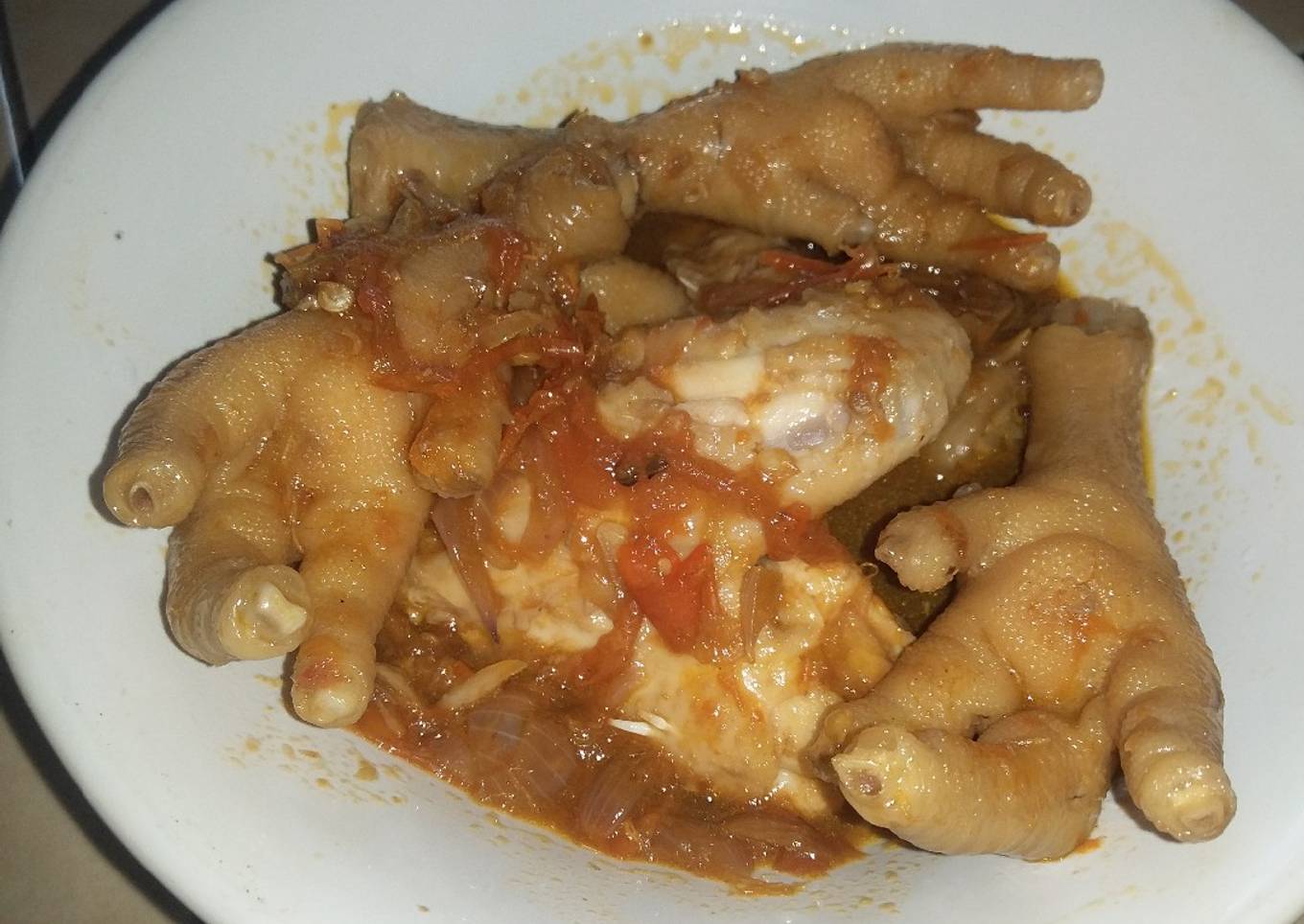 Ceker Setan Asam Manis