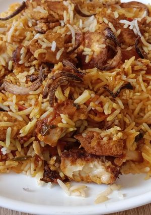 صورة لوصفة برياني السمك بطريقة ولا اروع غداء المحلات في البيت بدقائق!!