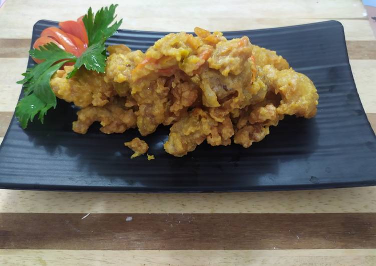 Bagaimana Menyiapkan Chicken salted egg yang Enak Banget