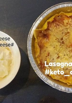 Foto resep Lasagna Ketofy #ketopad_cp_cheese