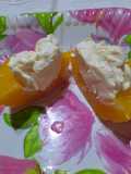 Duraznos: con crema, dulce de leche  o ambos ?