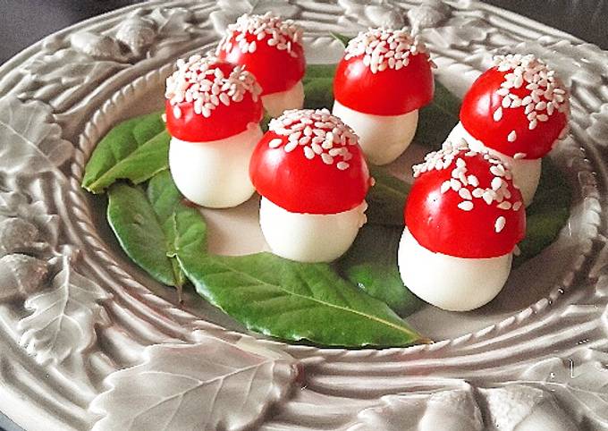 Ricetta di Fatto in casa I Funghetti velenosi delle Fiabe 🍄