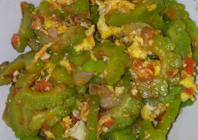 Yuk intip, Resep membuat Oseng Pare Telur Ayam Kampung yang sedap