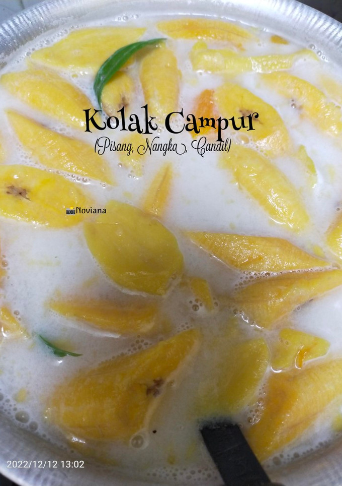 Foto resep Kolak Campur (Pisang, Nangka, Candil Labu Kuning)