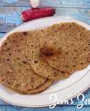 Red Radish/Mooli Parathas