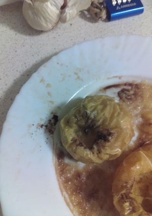 Foto principal de Manzana asada en microondas