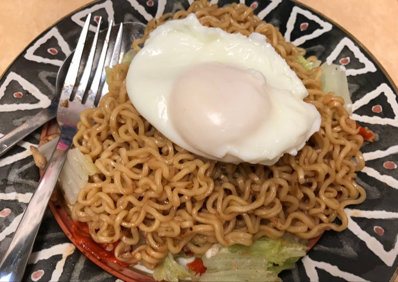 Poached Egg / Telur Ceplok Rebus