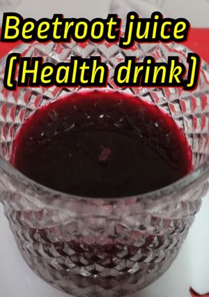 A picture of Beetroot juice (Health drink).