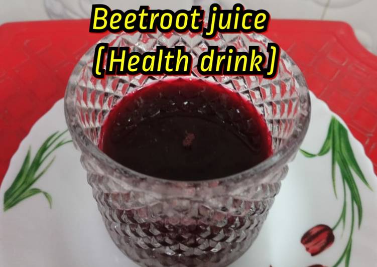 Beetroot juice (Health drink)