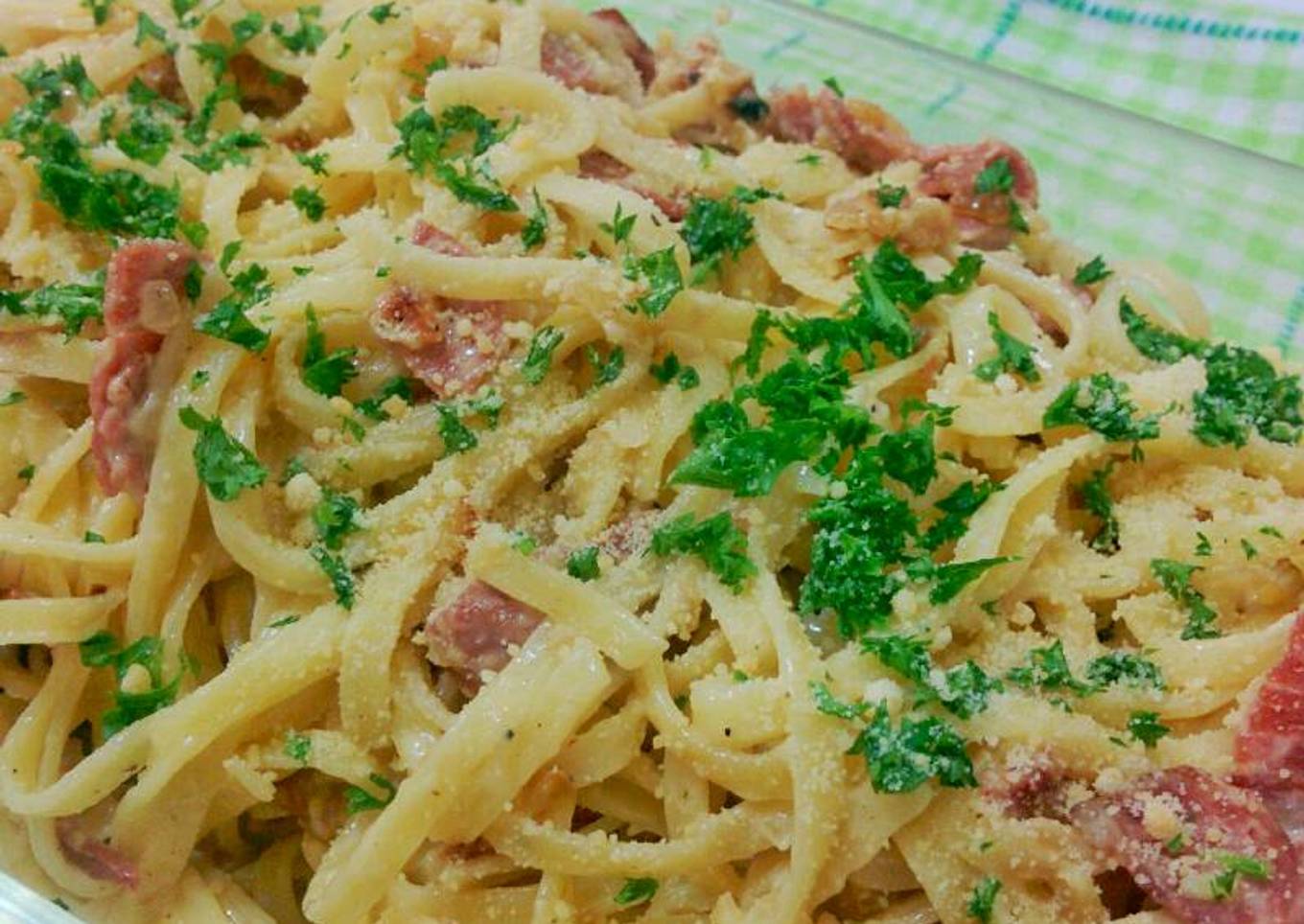 Fettuccine Carbonara