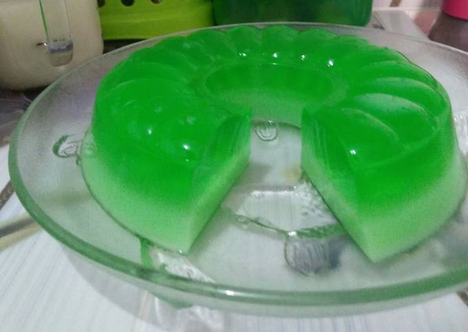 Puding Susu Melon