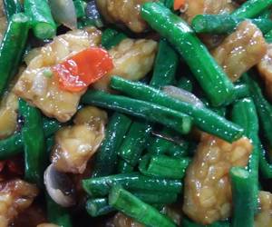 Resep Terbaru Tumis tempe kacang panjang Ala Warung Resep Terbaru Tumis tempe kacang panjang Ala Warung