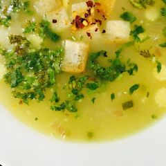 Whey protein veggie soup..!!!✅✅ A picture of Whey protein veggie soup..!!!✅✅.
