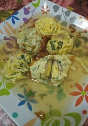 Foto resep Bakso Lapis Telur